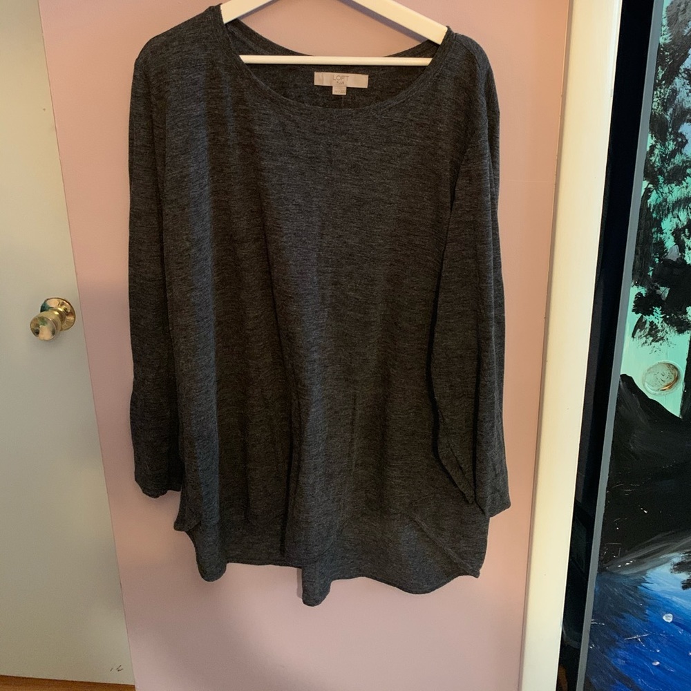 LOFT plus long sleeve tee